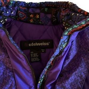 Women’s Vintage Edelweiss Ski Jacket, Size M